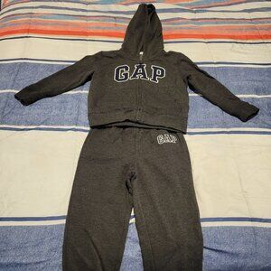 BabyGap Gray Hoodie and Joggers Sz. 4Y